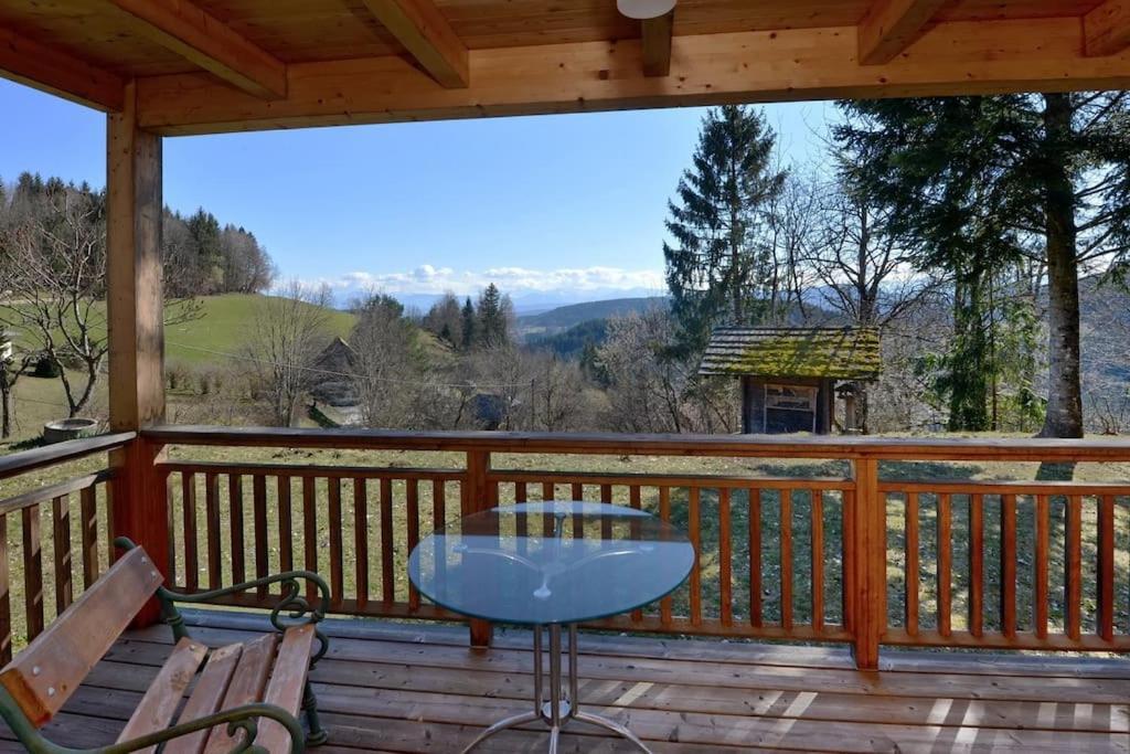 Ferienwohnung Karawankenblick Bach  Exteriér fotografie
